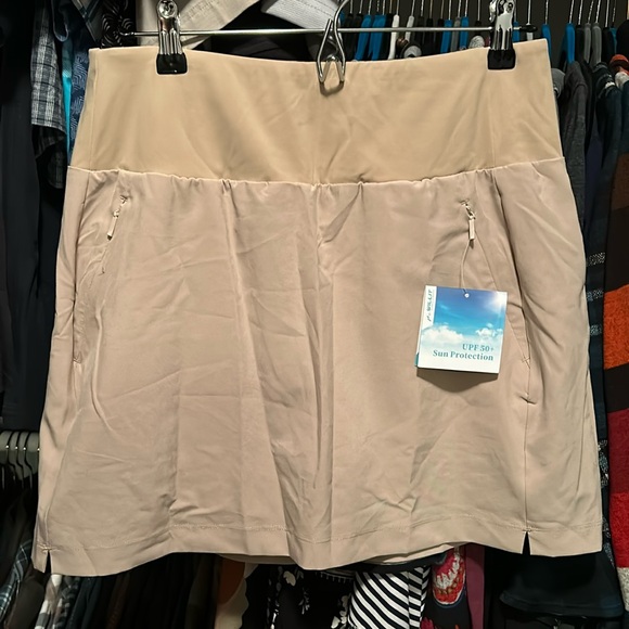 Willit Golf Skirt High Waisted Skort Quick Dry Athletic Pockets size 10 - Picture 4 of 8